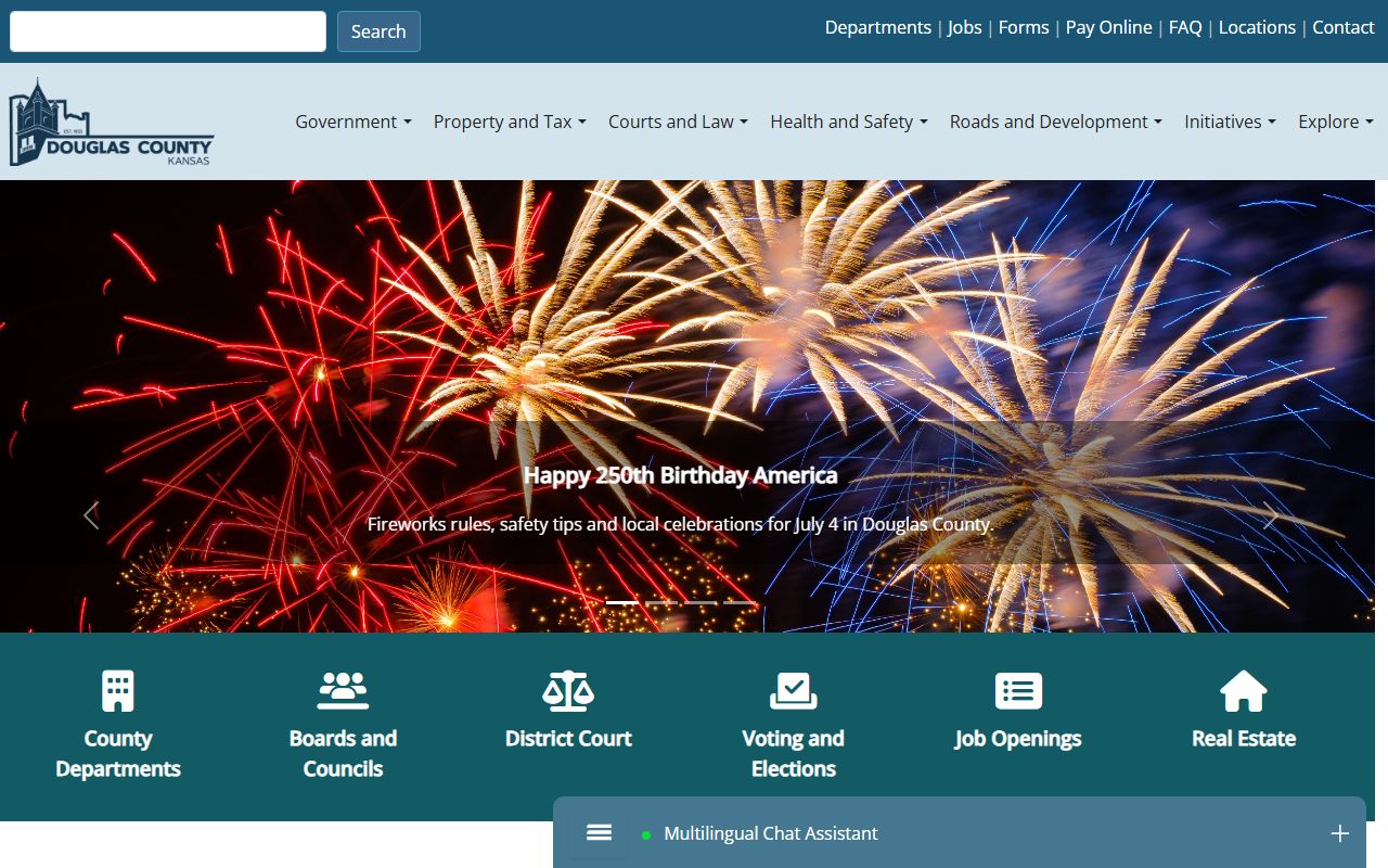 Douglas County court records official county homepage
